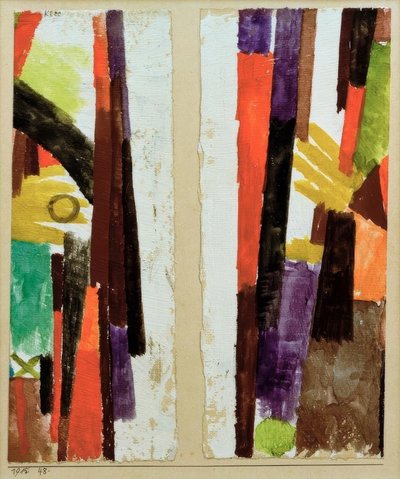 Peças de asa até 1915 45. - 1915.48 de Paul Klee